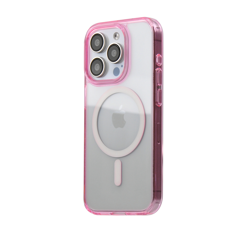 Newest Colorful Transparent Shockproof Magsafe Phone Case for Apple iPhone 15/15Pro/15Plus/15Ultra