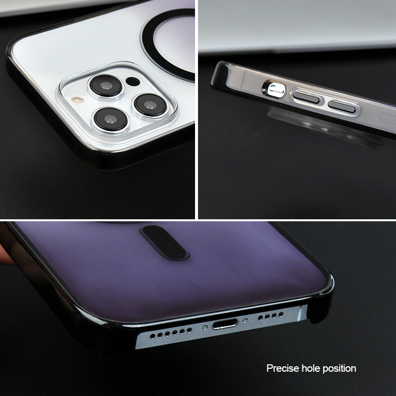 Official Original Transparent PC+TPU Magsafe Phone Case
