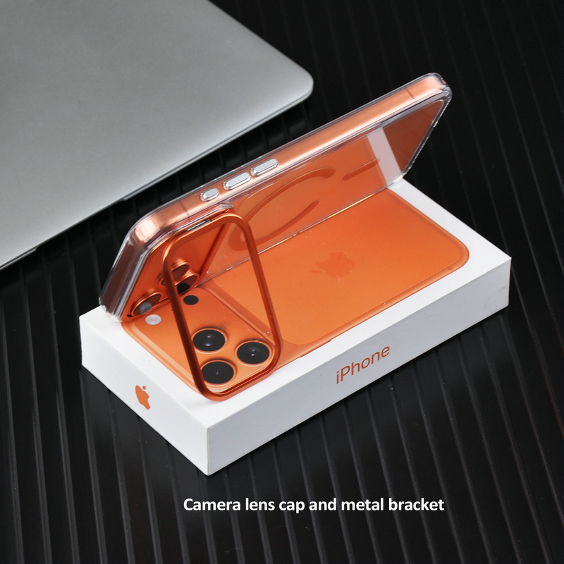 Transparent Phone Case with kickstand