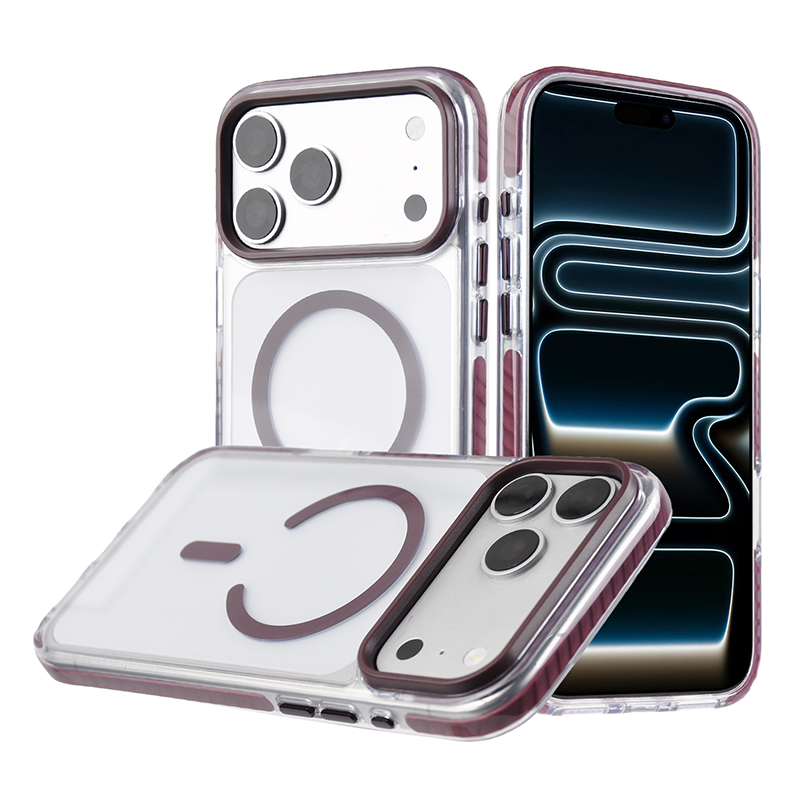 High clear case, detachable magsafe case,  camera stand